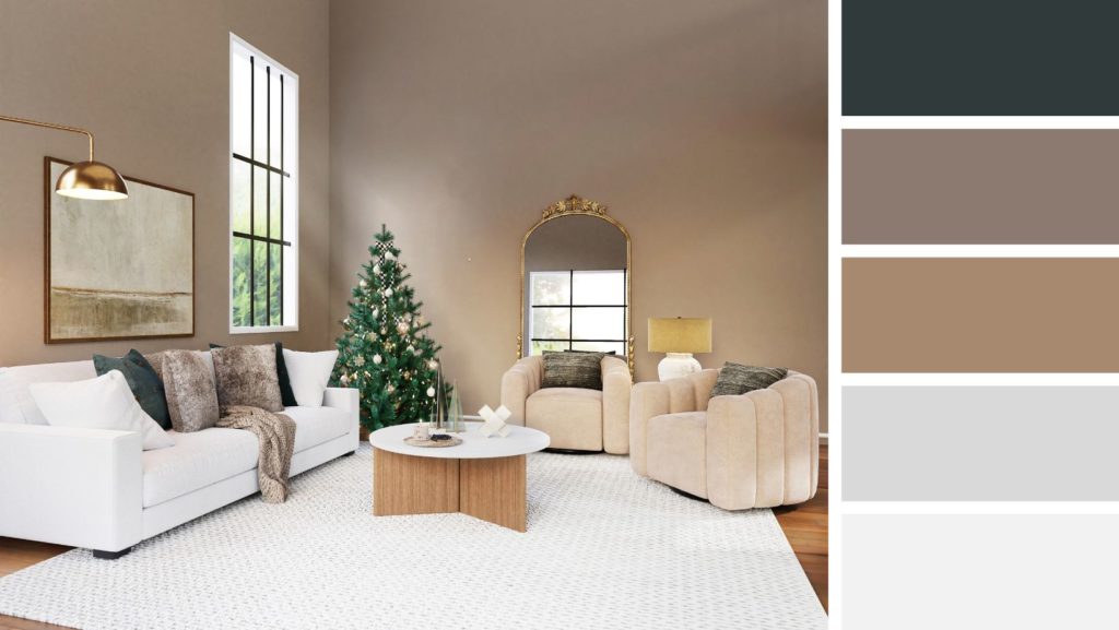 Christmas Design Trends Neutral Colour Palette